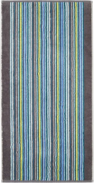 Cawö - Remake Streifen 2020 - Farbe: grün-multicolor - 16 - Handtuch 50x100 cm