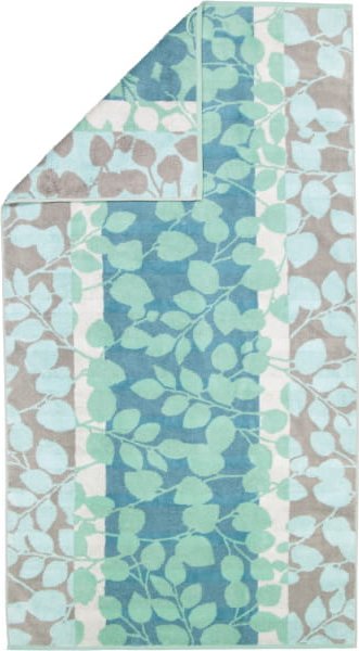 Cawö Handtücher Noblesse Harmony Floral 1086 - Farbe: jade - 47 - Duschtuch 80x160 cm