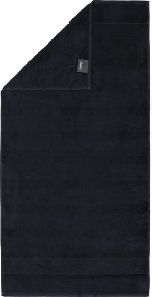 Cawö Handtücher Noblesse2 Uni 1002 - Farbe: schwarz - 906 - Handtuch 50x100 cm