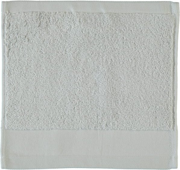 Rhomtuft - Handtücher Comtesse - Farbe: perlgrau - 11 - Seiflappen 30x30 cm