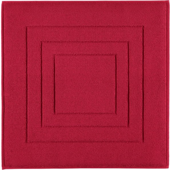 Vossen Badematten Feeling - Farbe: rubin - 3900 - 60x60 cm
