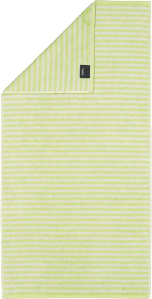 Cawö Handtücher Campus Ringel 955 - Farbe: pistazie - 44 - Handtuch 50x100 cm
