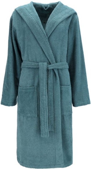 Thumbnail - Vossen Bademäntel Unisex Kapuze Balance Samu - Farbe: cosmos - 4380 - S