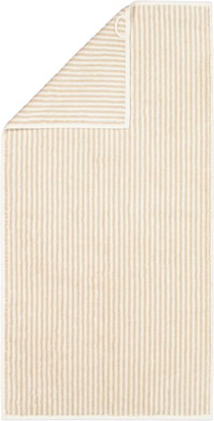 Cawö Handtücher Two-Tone Stripes 480 - Farbe: natur - 36 - Handtuch 50x100 cm