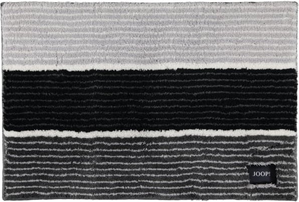 Thumbnail - JOOP! Badteppich Lines 286 - Farbe: Anthrazit - 069 - 60x90 cm