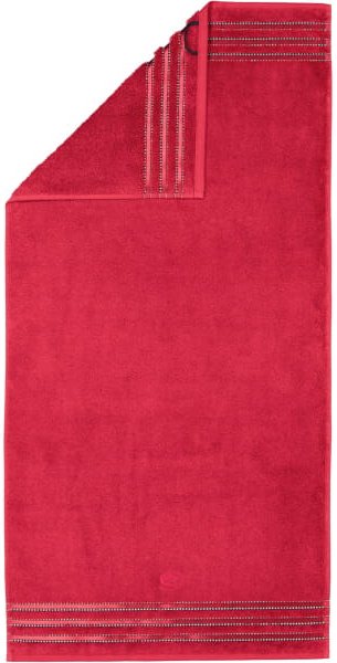 Vossen Handtücher Cult de Luxe - Farbe: rubin - 3900 - Handtuch 50x100 cm