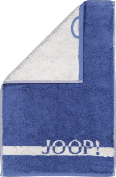 JOOP! Handtücher Split Doubleface 1712 - Farbe: Ozean - 17 - Gästetuch 30x50 cm