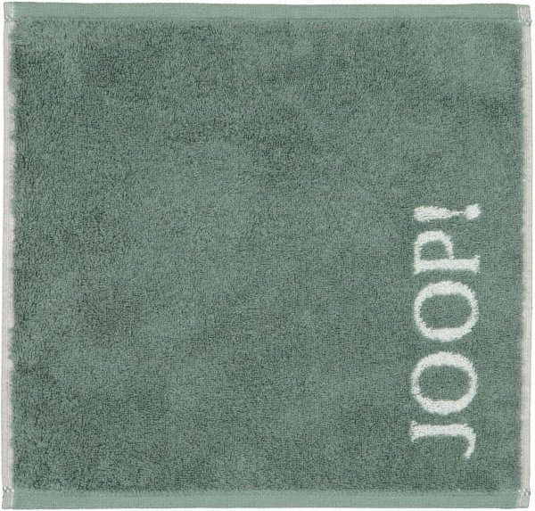 JOOP! Handtücher Divided Doubleface 1704 - Farbe: Salbei - 44 - Seiflappen 30x30 cm