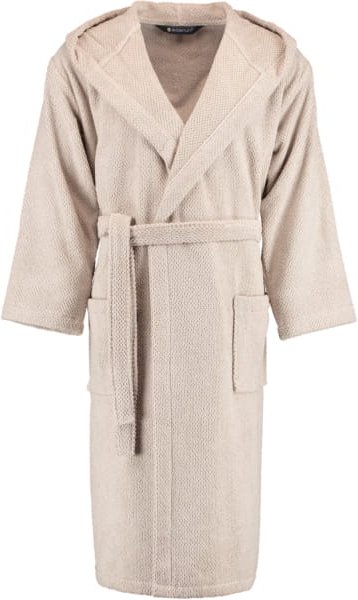 Rhomtuft - Bademantel Baronesse unisex - Farbe: stone - 320 - S