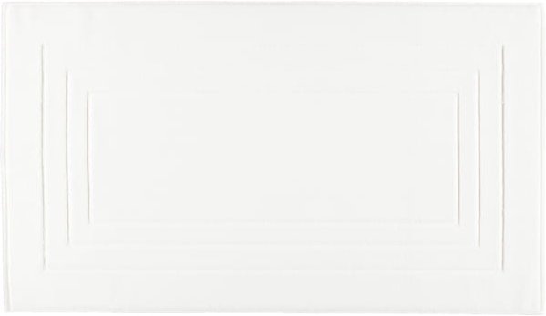 Vossen Badematten Feeling - Farbe: weiß - 0300 - 67x120 cm