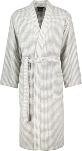 Cawö Bademäntel Herren Kimono Kimono 6536 - Farbe: natur-stein - 37 - S