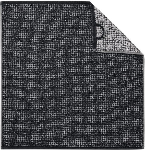Cawö Küchenhandtücher Cuisine Zoom Allover 122 - Farbe: schwarz - 97 - 50x50 cm