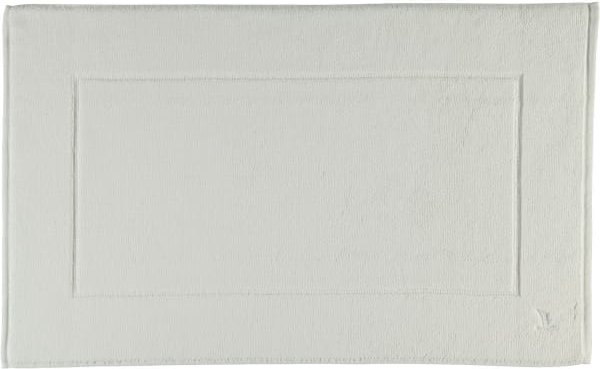 Möve - Badteppich Superwuschel mit Logo - Farbe: snow - 001 (1-0300/8126) - 60x100 cm