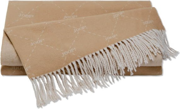 JOOP! Wohndecken Fine-Diamond - Farbe: Natur - 130x170 cm