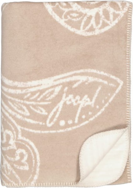 JOOP! Wohndecken Paisley - Farbe: Taupe - 150x200 cm