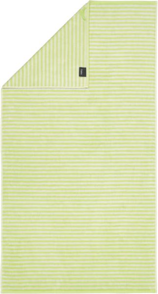 Cawö Handtücher Campus Ringel 955 - Farbe: pistazie - 44 - Duschtuch 70x140 cm