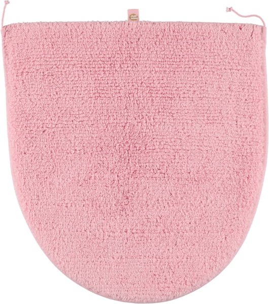 Rhomtuft - Badteppiche Prestige - Farbe: rosenquarz - 402 - Deckelbezug 45x50 cm