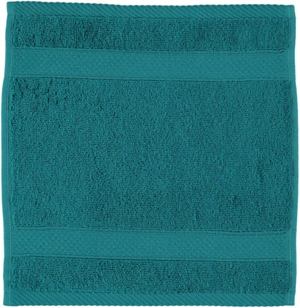 Egeria Diamant - Farbe: dark turquoise - 464 (02010450) - Seiflappen 30x30 cm