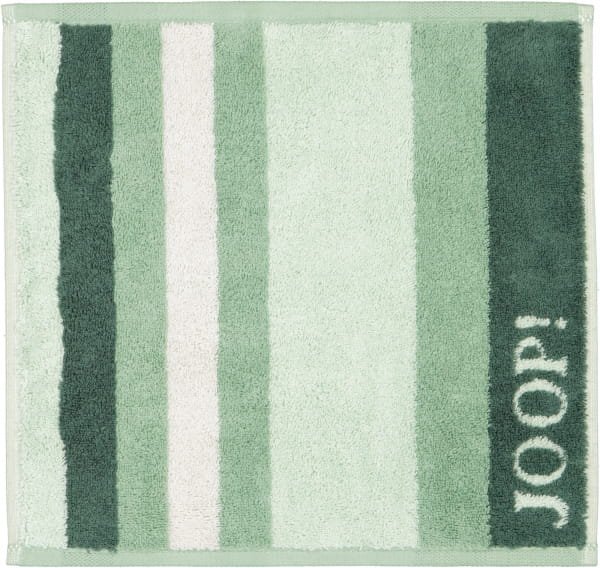 JOOP! Handtücher Vibe Streifen 1698 - Farbe: salbei - 44 - Seiflappen 30x30 cm