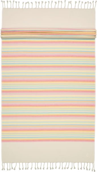 Cawö Hamamtücher Lifestyle Streifen 5506 - Farbe: multicolor - 25 - 90x180 cm