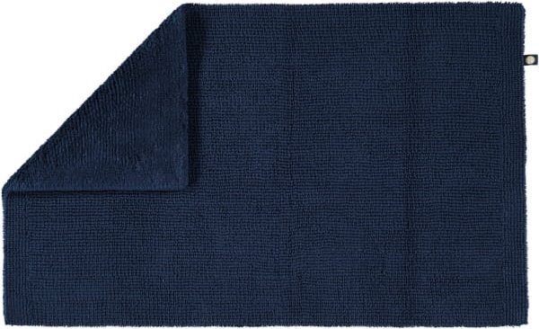 Rhomtuft - Badteppich Pur - Farbe: kobalt - 84 - 60x100 cm