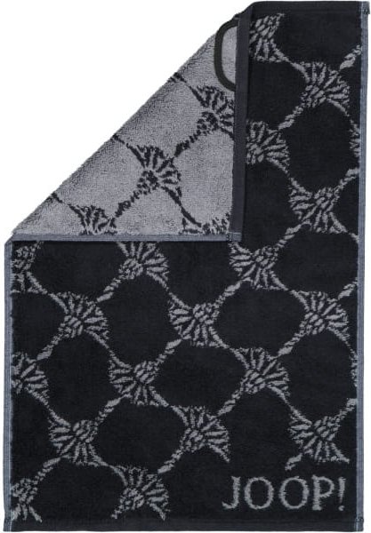 JOOP! Cornflower 1611 - Farbe: Schwarz - 90 - Gästetuch 30x50 cm