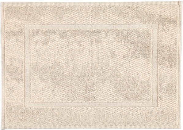 Rhomtuft - Badematte Pearl 51 - Farbe: natur-jasmin - 20 - 50x70 cm