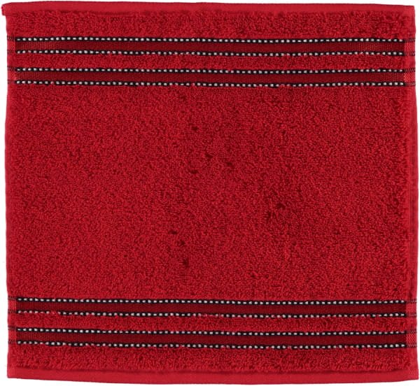 Vossen Cult de Luxe - Farbe: purpur - 3705 - Seiflappen 30x30 cm