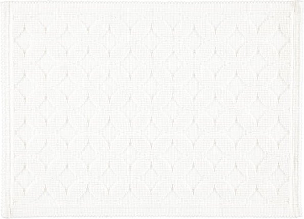 Rhomtuft - Badematte Seaside - Farbe: weiß - 01 - 50x70 cm