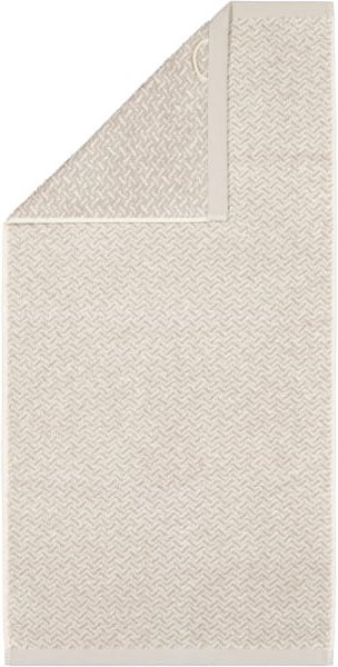 Möve - Brooklyn Fischgrat - Farbe: nature/cashmere - 071 (1-0567/8970) - Handtuch 50x100 cm