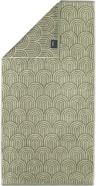Cawö Handtücher Maison Bögen 6268 - Farbe: field - 44 - Handtuch 50x100 cm