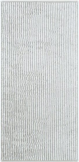 Cawö Handtücher Two-Tone Stripes 480 - Farbe: platin - 76 - Handtuch 50x100 cm