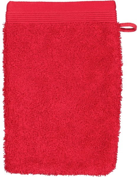 Möve - Superwuschel - Farbe: rubin - 075 (0-1725/8775) - Waschhandschuh 15x20 cm