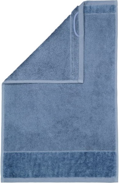 Möve Handtücher Bamboo luxe - Farbe: steel blue - 847 - Gästetuch 30x50 cm