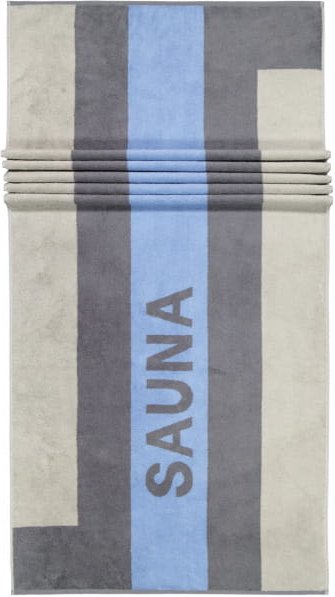 Cawö Saunatuch Sauna 232 - Größe: 80x200 - Farbe: sky - 17