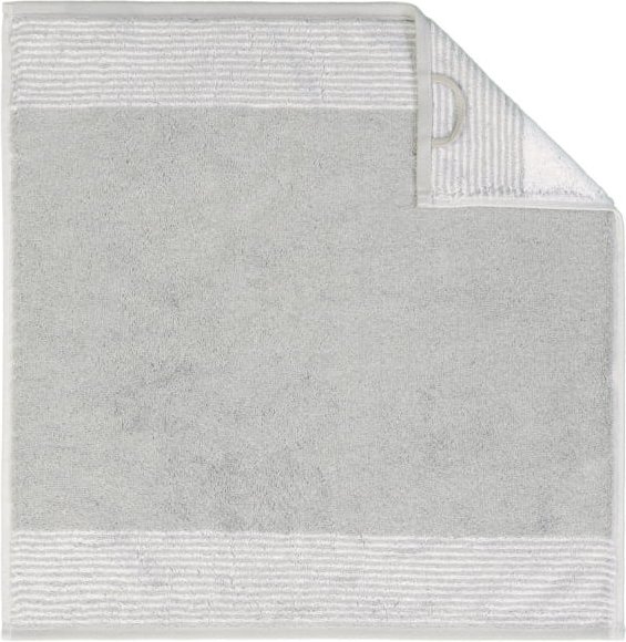 Cawö Küchenhandtücher Cuisine Two-Tone 590 - Farbe: platin - 76 - 50x50 cm