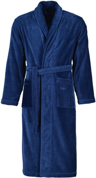 Vossen Bademäntel unisex Schalkragen Feeling-L - Farbe: winternight - 4760 - S