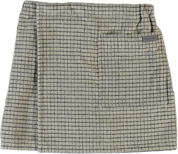 Möve - Eden - Saunakilt - Kästchenstruktur Velours - Größe: 48/56 - Farbe: natur - 081 (2-7489/0909)