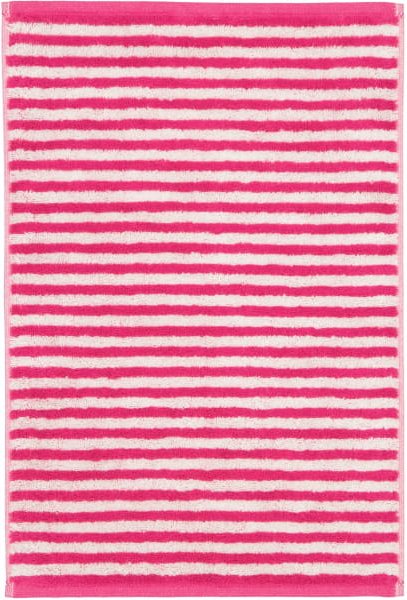 Cawö Handtücher Campus Ringel 955 - Farbe: pink - 22 - Gästetuch 30x50 cm
