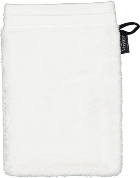 Vossen Handtücher Belief - Farbe: weiß - 0300 - Waschhandschuh 16x22 cm