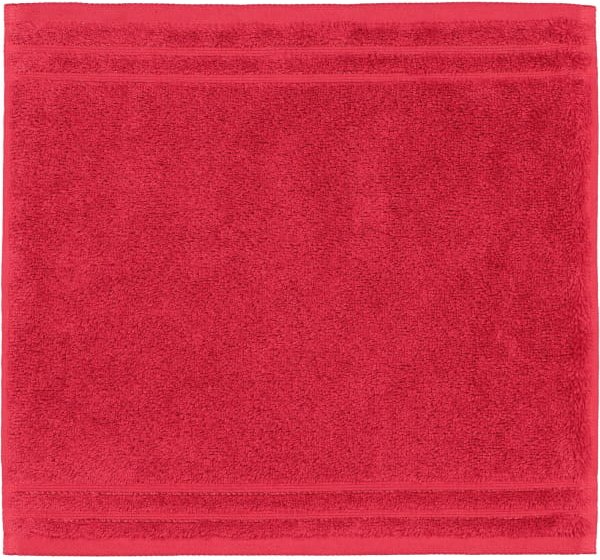 Vossen Handtücher Calypso Feeling - Farbe: rubin - 3900 - Seiflappen 30x30 cm