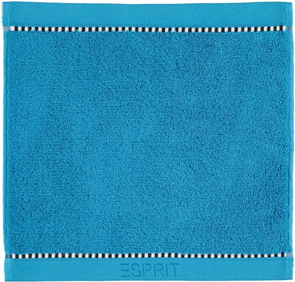 Esprit Box Solid - Farbe: ocean blue - 4665 - Seiflappen 30x30 cm