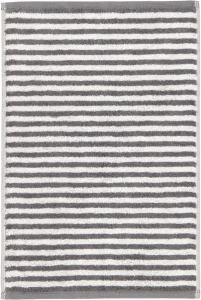 Cawö - Campus Ringel 955 - Farbe: anthrazit - 77 - Gästetuch 30x50 cm