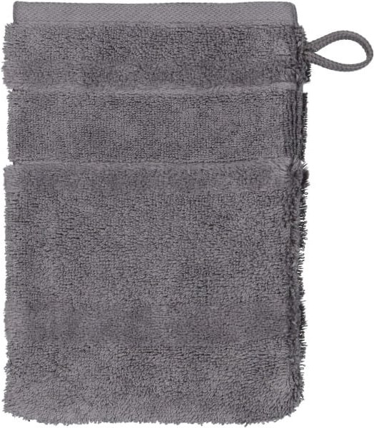 Cawö - Noblesse2 1002 - Farbe: 774 - anthrazit - Waschhandschuh 16x22 cm
