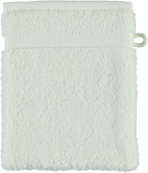 Rhomtuft - Handtücher Princess - Farbe: weiss - 01 - Waschhandschuh 16x22 cm
