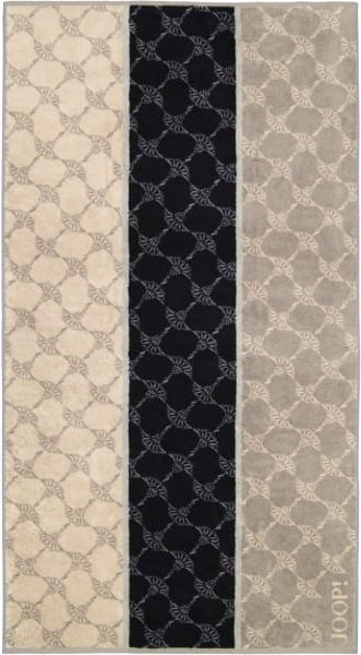 JOOP! Signature Cornflower Stripes 1657 - Farbe: Graphit - 70 - Duschtuch 80x150 cm