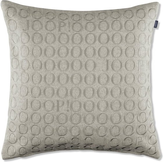 JOOP! Kissenhüllen Fine Signature - Farbe: Grau - 010 - 50x50 cm