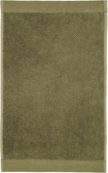 Möve Handtücher Autumn Delights - Farbe: olive - 670 - Gästetuch 30x50 cm