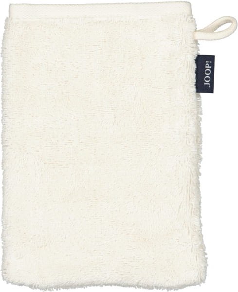 JOOP! Classic - Doubleface 1600 - Farbe: Creme - 36 - Waschhandschuh 16x22 cm