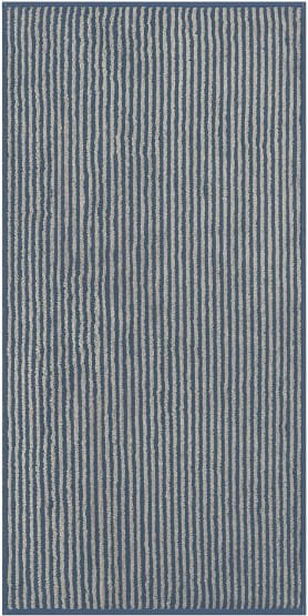 Cawö Handtücher Two-Tone Stripes 480 - Farbe: nachtblau - 10 - Duschtuch 80x150 cm